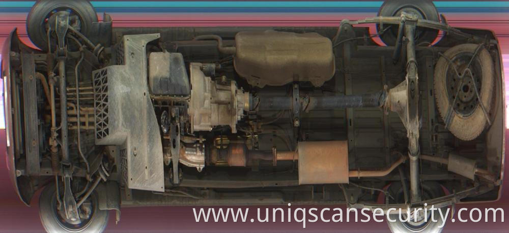 Car inspection surveillance system UVSS/UVIS for security check used in hotel,prison etc